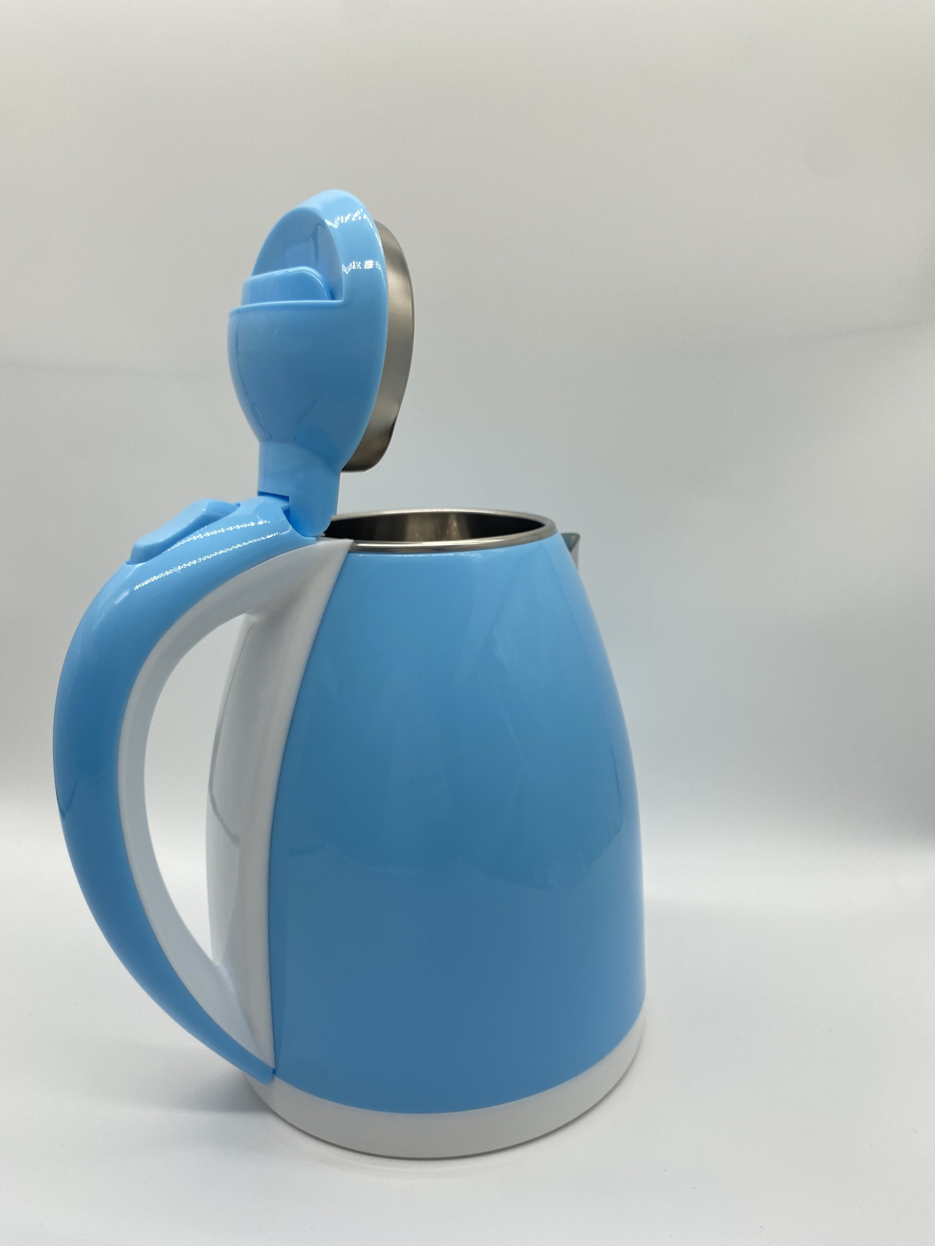 New 1.5L Stainless Rapid  Hot Water Kettle Electrical Tea Coffee Kettle Round Boiling Kettle