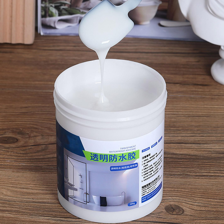 Waterproof And Mildew-proof Kitchen And Bathroomtransparent Sealant Glue Invisible Waterproof Agent Waterproof Balcony Coating