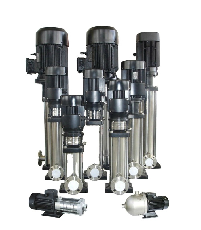 Electric Vertical Inline Water Pumps Stainless Steel Multi-stage Centrifugal water  jockey Pump for water pump supply