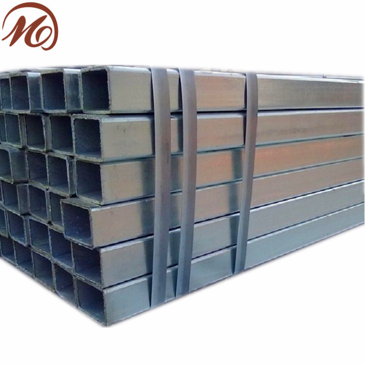 Galvanized Gi Square Rectangular Steel Pipe Weight Per Meter