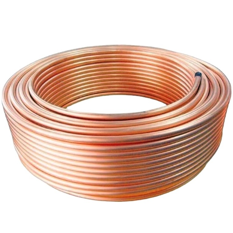 Copper Capillary Pipe ASTM C11000  Copper Tube Flexible Coil Price in Air Condition