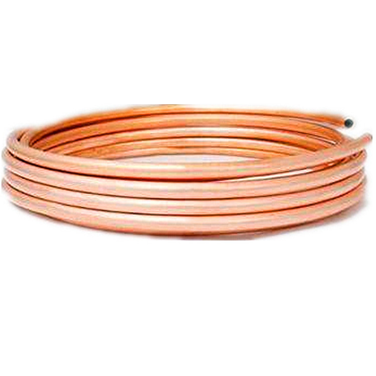 99.9% Pure copper Refrigeration Copper Pipe little diameter copper tube