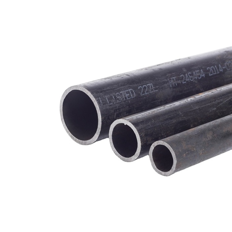 ASTM A106 GR.B A53 GR.B tubes Price Black API Thick Wall Pipe Carbon Seamless Steel Pipe