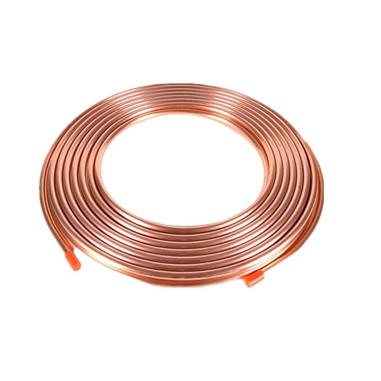 Copper Capillary Pipe ASTM C11000  Copper Tube Flexible Coil Price in Air Condition