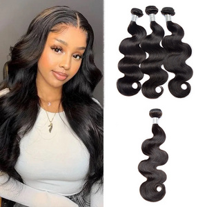 Flash Sale Raw Human Hair Mink Bundles Brazilian Body Wave Virgin Human Hair 100% Human Hair Weave Cambodian Wholesale Vendor