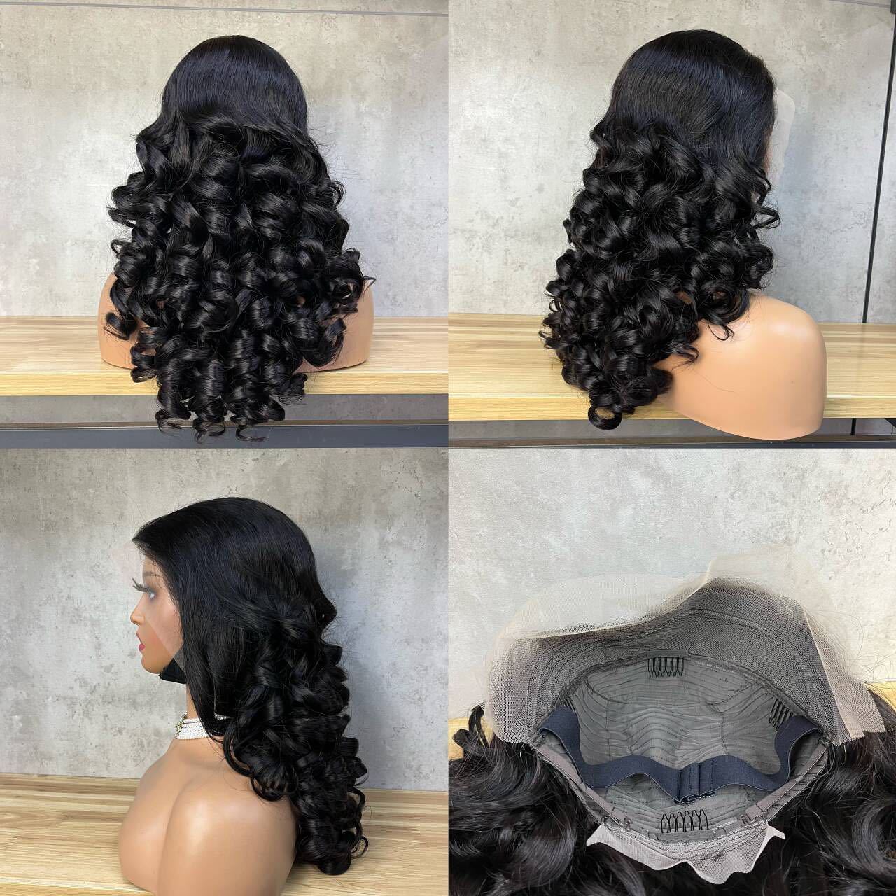 Short Wig Human Hair 13x4 Lace Front Human Hair Wigs For Black Women HD Transparent Loose Deep Wave Short Bob Wig Brazilian Bob