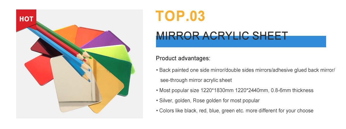 factory price 1220*2440mm 1220*1830mm 1.8mm-50mm clear colors acrylic sheet