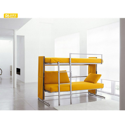 double decker sofa bed sofa cum bed folding living room furniture metal folding sofa bunk bed