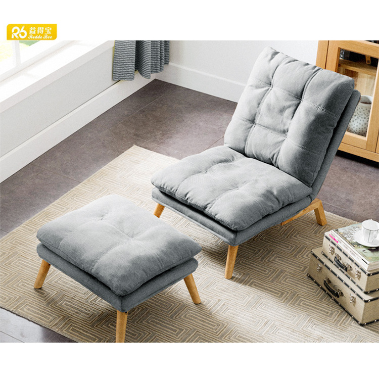 Living room mini fireproof sofa sets,  hot sale save space living room sofa  and lounge chair