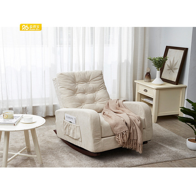 Wholesale single recliner sofa chairs nordic modern rocking sofa chair living room rocking chair