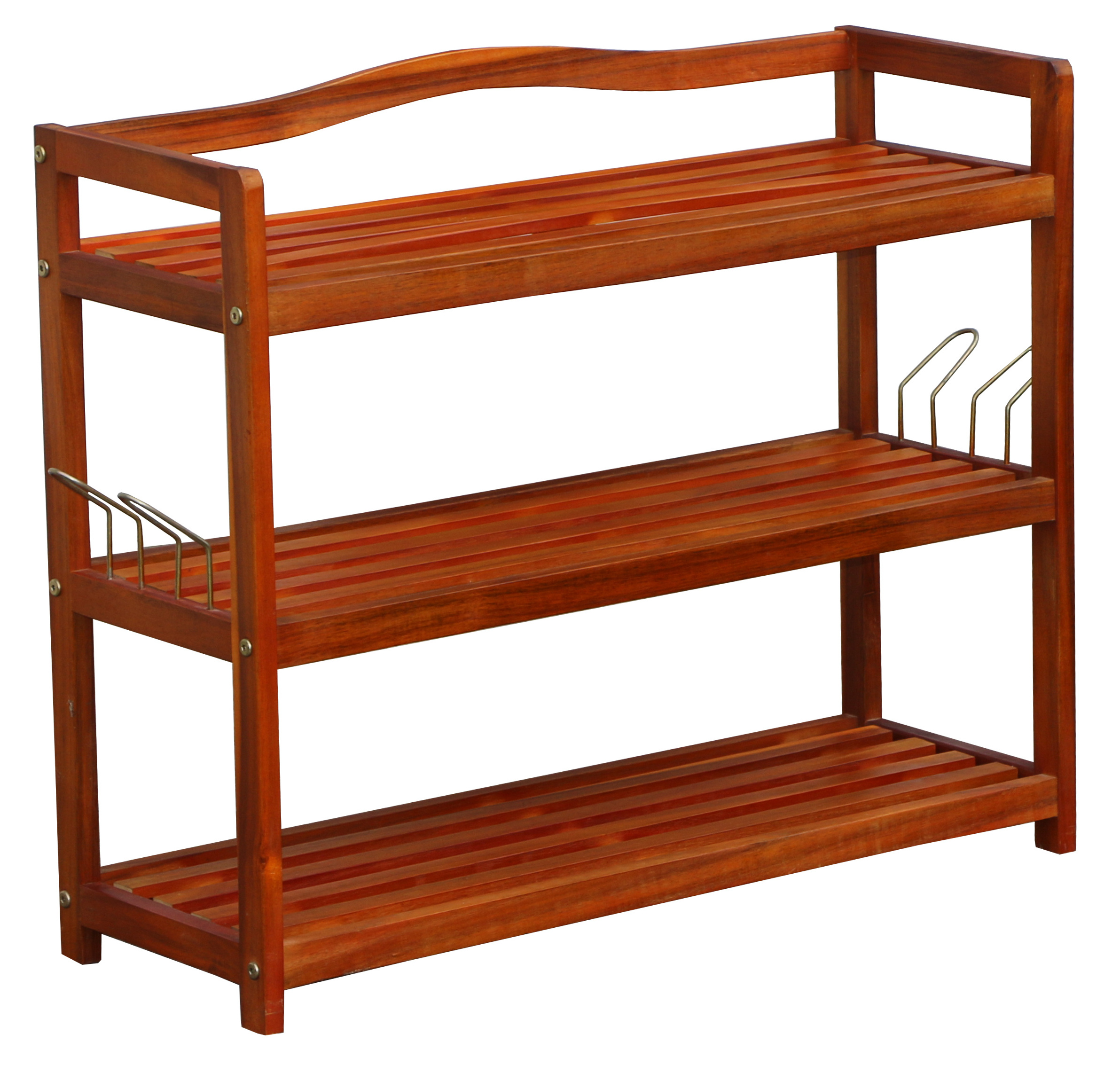 Shelf Custom Furniture Shoes Rack Hot Sale Wood and Metal OEM Storage Living Room Modern Solid wood storage shoe box