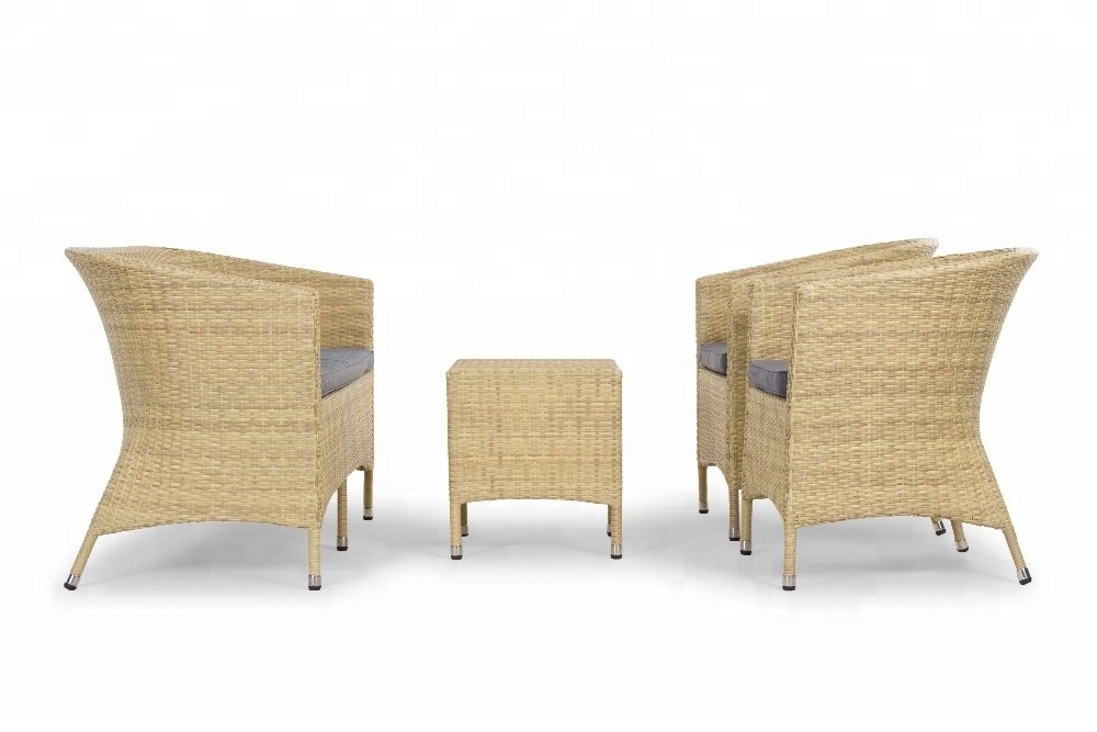 Rattan / Wicker Stools & Ottomans from Viet Nam high quality PVC sofa set poly rattan synthetic