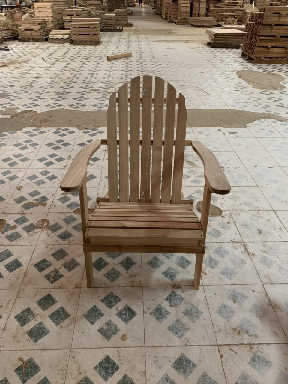 Vietnam New Arrival Outdoor Furniture Solid wood adirondack chair wooden bench chair on sale