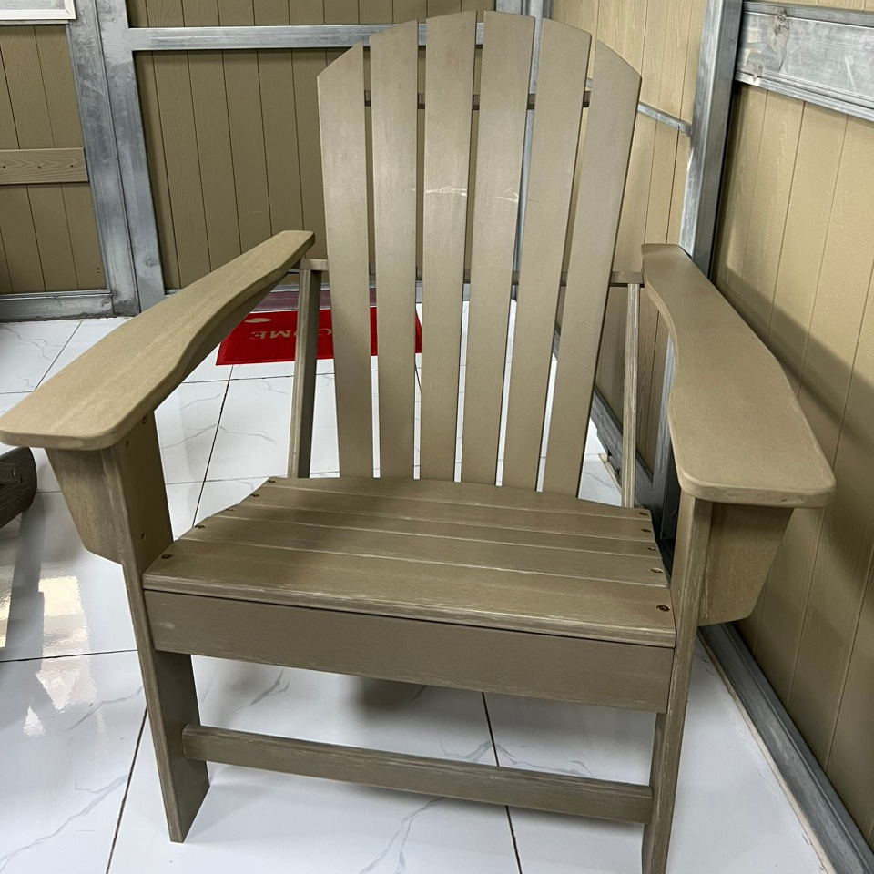 High quality HDPE rocking adirondack chair