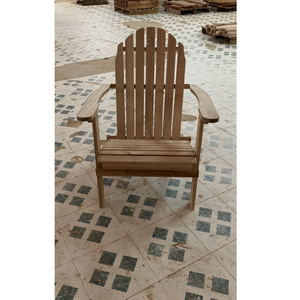 Vietnam New Arrival Outdoor Furniture Solid wood adirondack chair wooden bench chair on sale