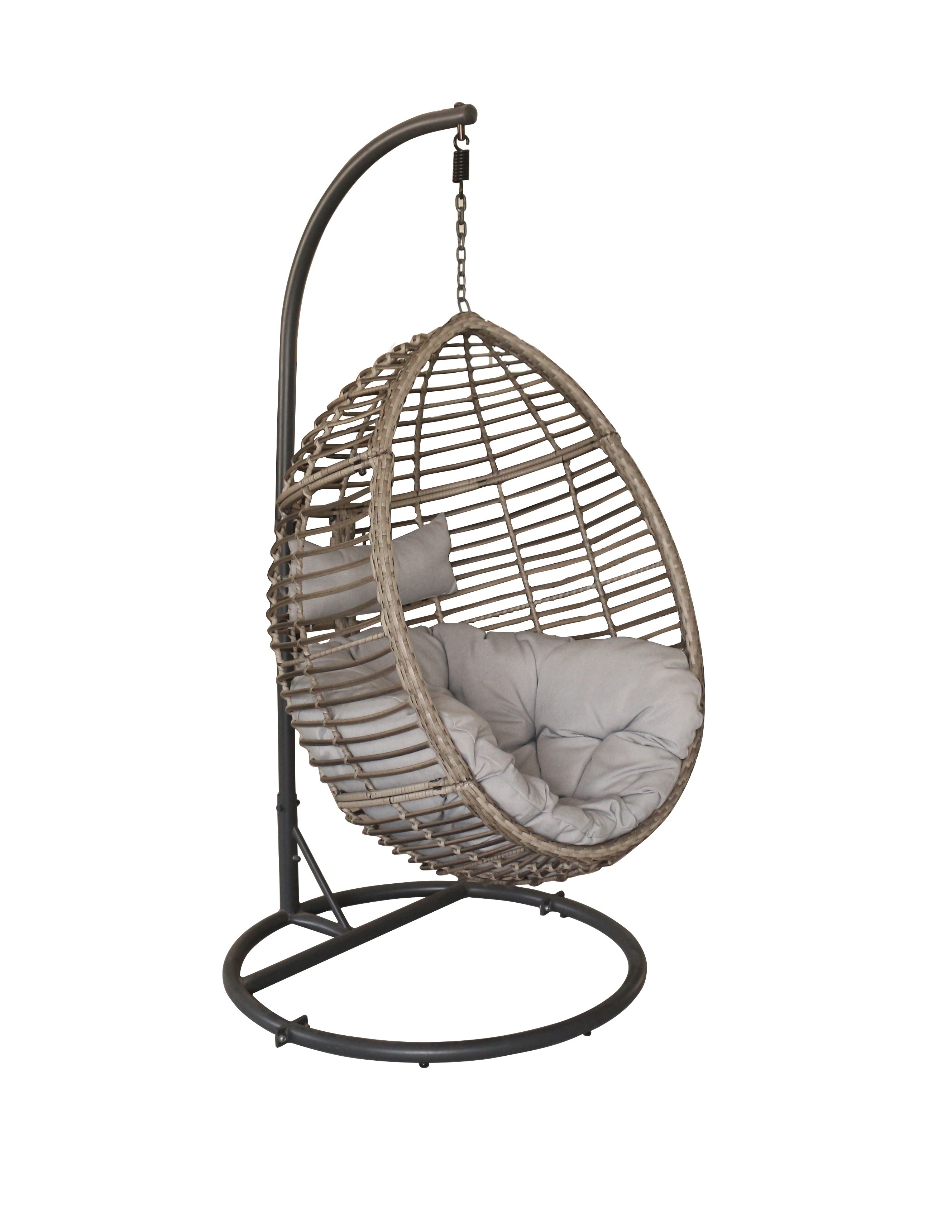 2021 New shaped hanging chair indoor hanging swing egg chair rattan egg shaped hanging swing chair from Viet Nam