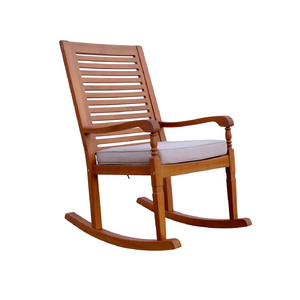 Top Quality Vietnam Teak Garden Chair Outdoor Furniture Teak Wood Rocking Chair