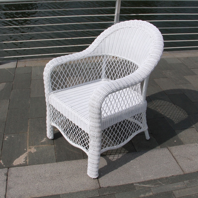 Patio Wicker Waterproof Furniture Garden Sofa white Rattan bali Outdoor furniture