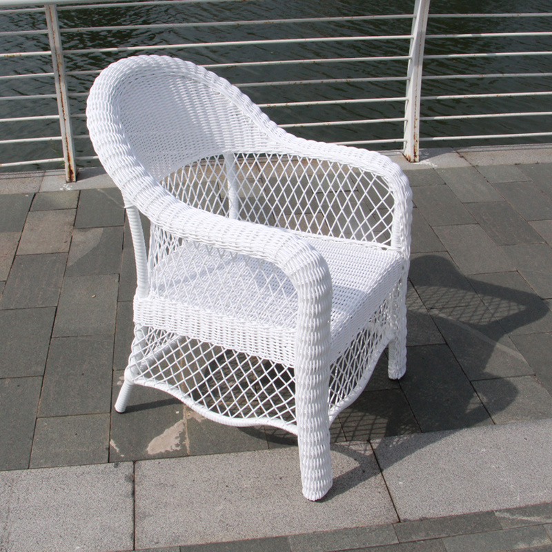 Patio Wicker Waterproof Furniture Garden Sofa white Rattan bali Outdoor furniture