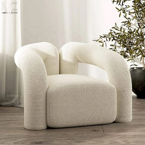 Modern Luxury Fauteuil De Salon Living Room Leisure Chaise Lounge Recliner Club Nordic Leisure Boucle Chairs