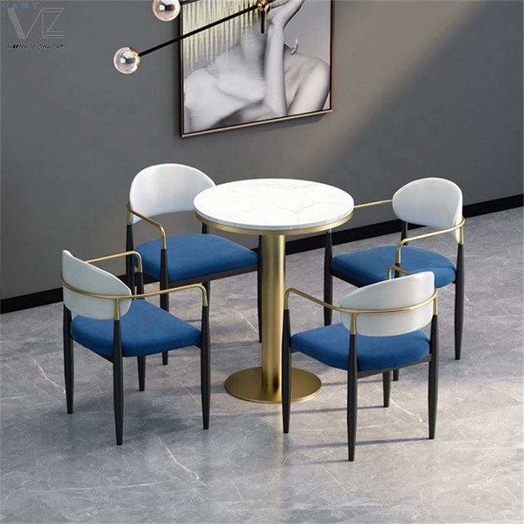 Luxury Dinning Room Furniture Sedie Da Pranzo Brass Black Metal Leg Armchair Velvet Upholstered Jagger Arm Modern Dining Chair