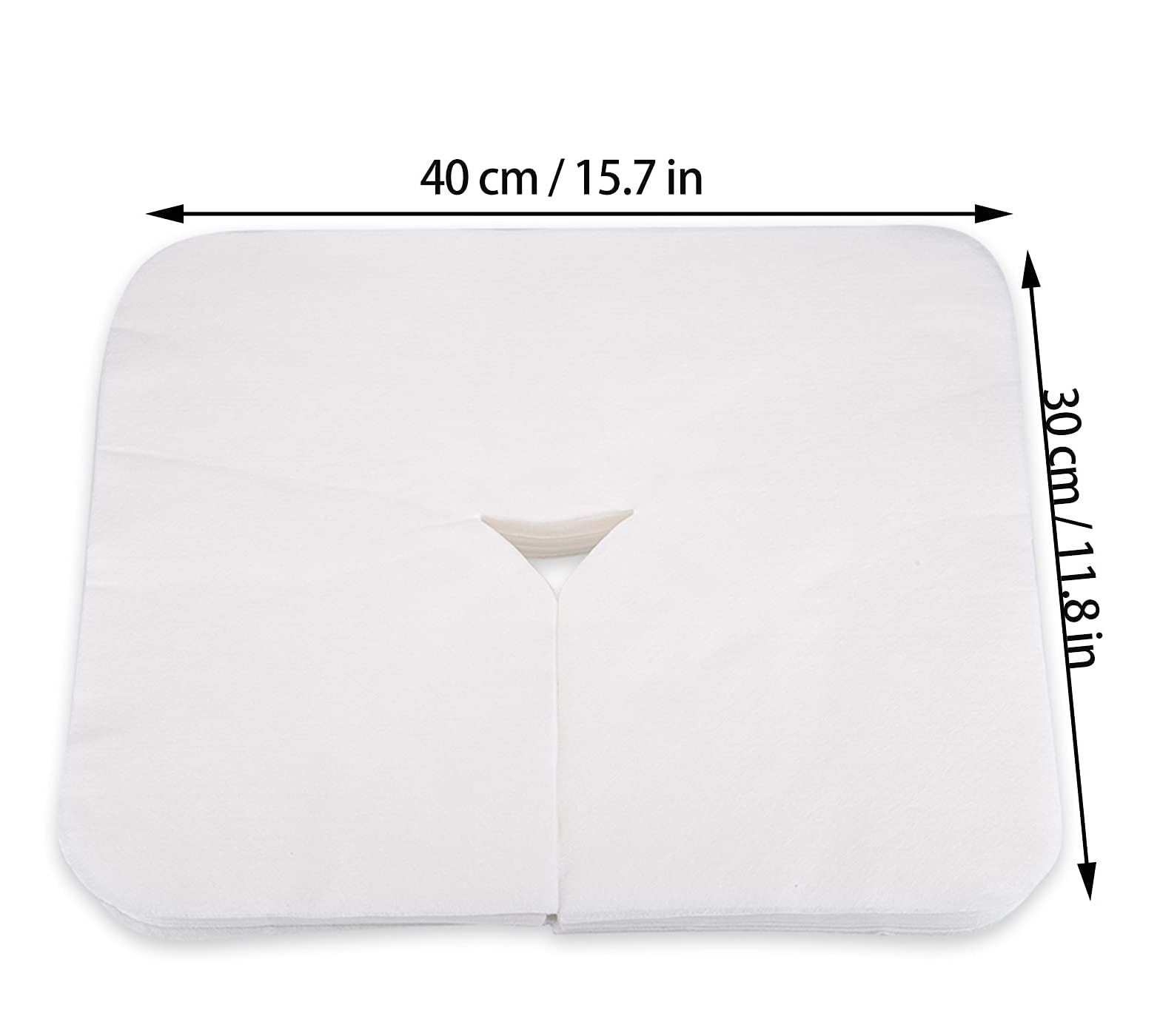 Wholesale soft disposable nonwoven pp face head rest cradle cover for massage bed