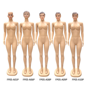 Realistic Brazilian pius size Plastic full body big bust butt manikin skin color female mannequin for clothes display