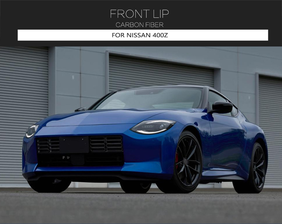 100% real prepreg Carbon Fiber front bumper for Nissan 400Z ...