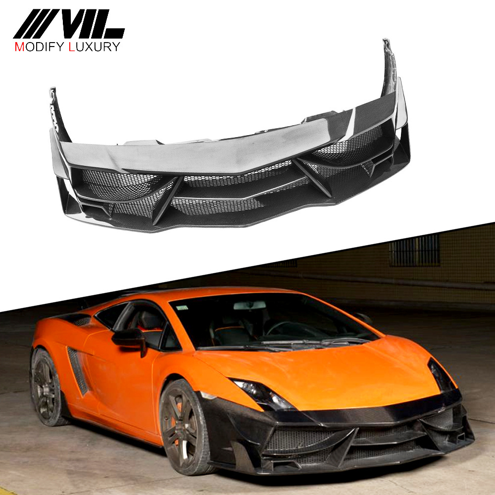 LP550  Auto Carbon Fiber Front Bumper for Lamborghini Gallardo Body Kits