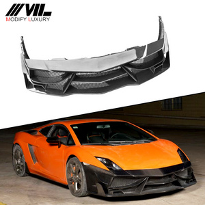 LP550  Auto Carbon Fiber Front Bumper for Lamborghini Gallardo Body Kits