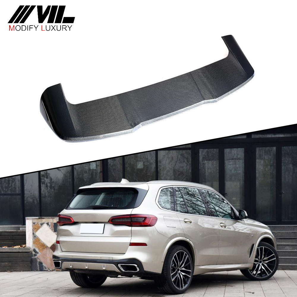 X5 Carbon Fiber Rear Window Roof Spoiler for BMW SUV X5 2019-2020