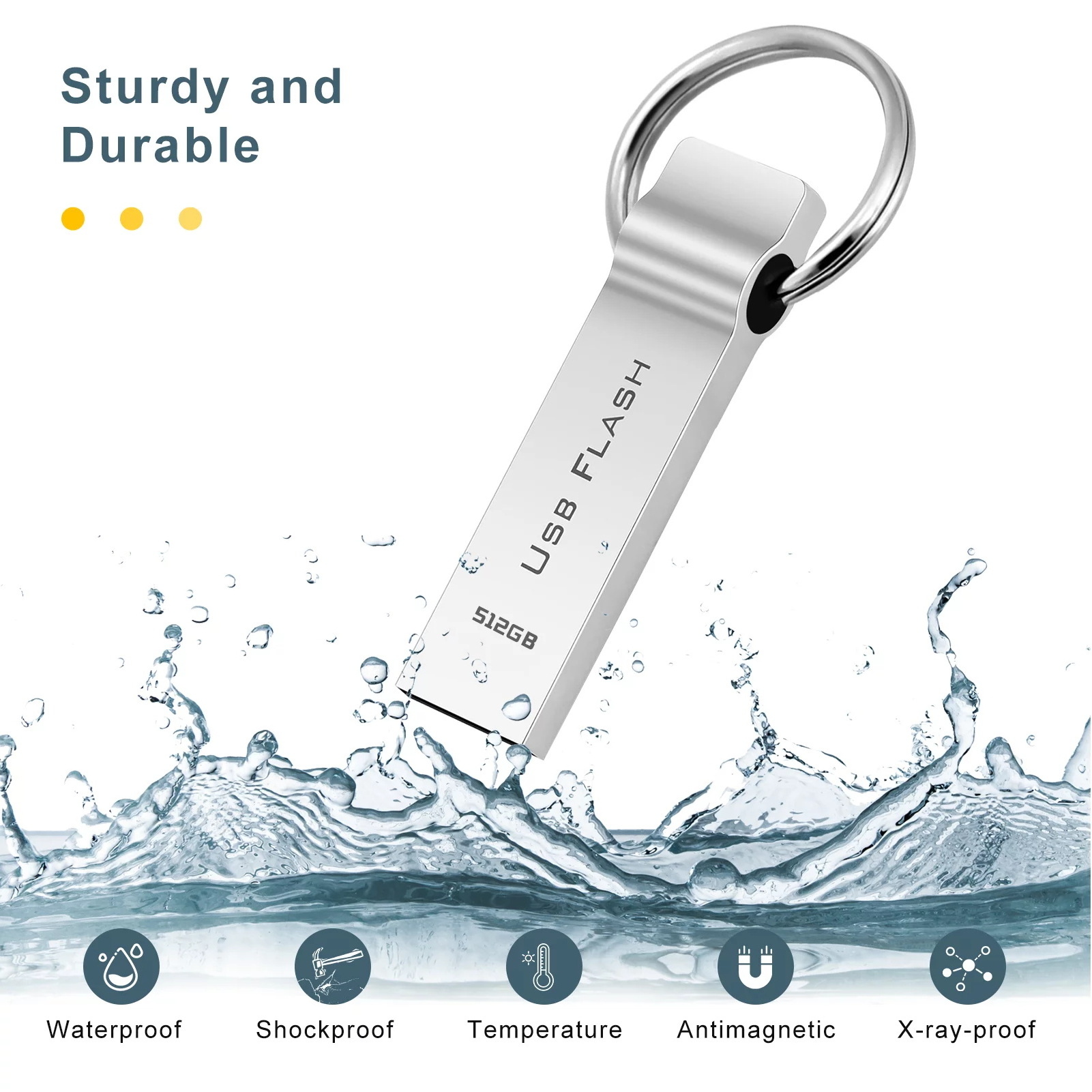 Waterproof Durable Jump Drive Storage USB Flash Drive Speed USB Drive USB Memory Stick