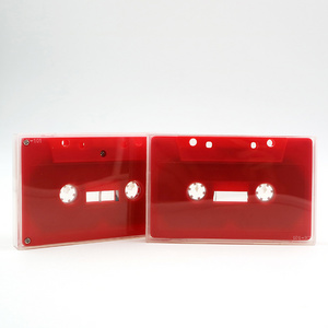 Audio Colored and Transparent  Cassette Tape for Decorating and Recording , Provide Customized Service