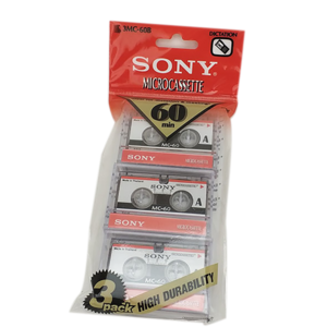 mini cassette tapes micro cassette tape MC-60 cassette tape wholese price