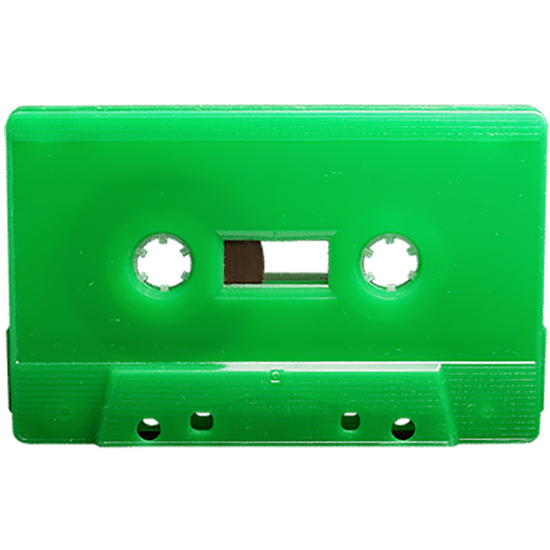 Blank Cassette Tape audio cassette Colored and Transparent