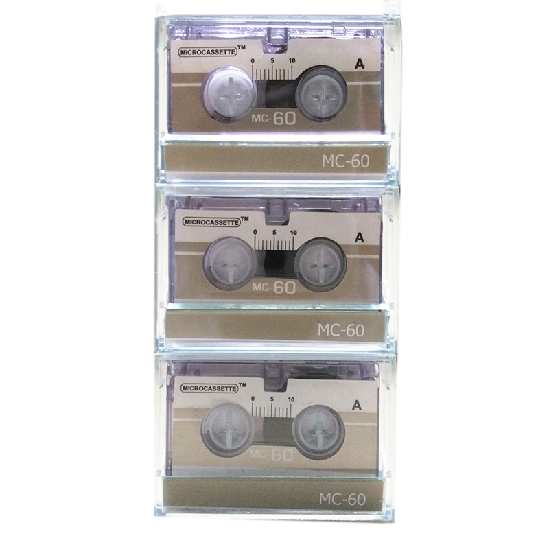 mini cassette tapes micro cassette tape MC-60 cassette tape wholese price