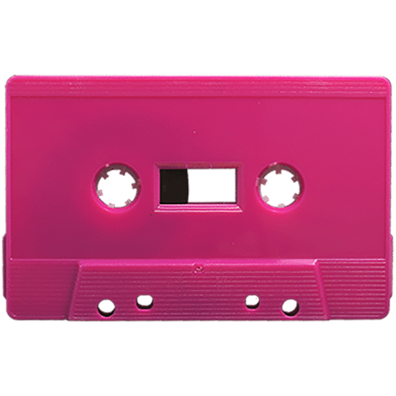 Blank cassette tape Audio Cassette Tape with Colored and Transparent Provided customized manufacturer