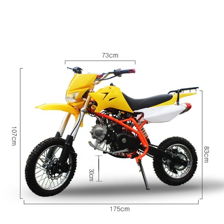 2023 motorcycle New design 125cc Dirt Bike cheap adult pit bike