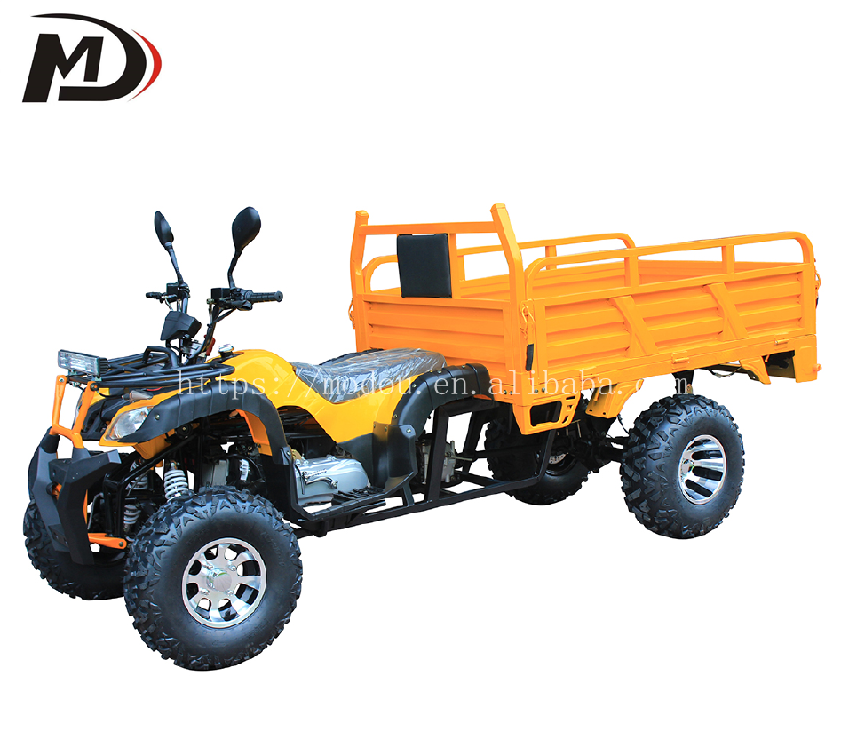 Manufacture Latest  Automatic CVT Gasoline Farm ATV 200cc quad bike shaft drive 4 wheeler for sale