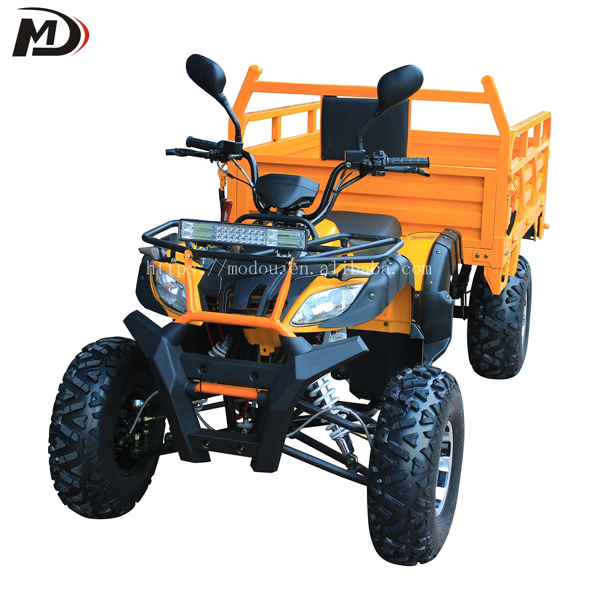 Manufacture Latest  Automatic CVT Gasoline Farm ATV 200cc quad bike shaft drive 4 wheeler for sale