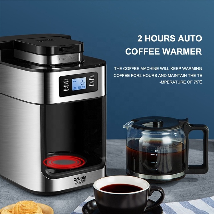 Professional Coffee Maker Coffee Machine Smart Coffee Maker For Home And Office With 4 Serving Sizes