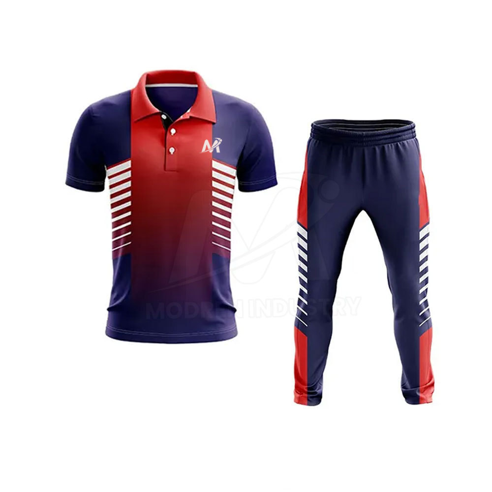 Factory Price Cricket Uniform Customized Breathable Cricket Jersey Design Your Own Cricket Uniform