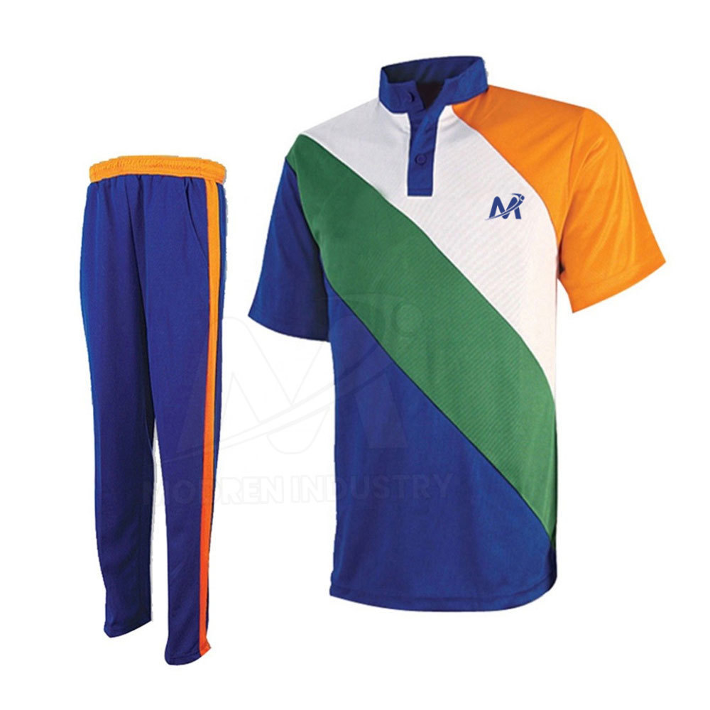 Factory Price Cricket Uniform Customized Breathable Cricket Jersey Design Your Own Cricket Uniform