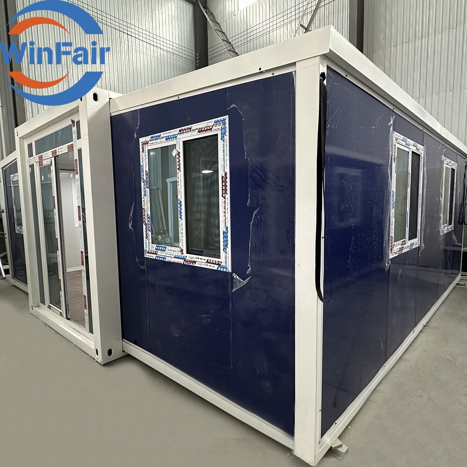 WinFair Luxury Foldable Tiny Homes Prefabricated Mobile House China 20Ft Foldable Container Prefabrik House Kit With Bathroom