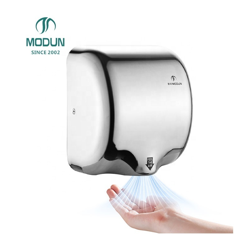 wall mount high speed stainless steel touchless handdryer electric dryer automatic hand dryer