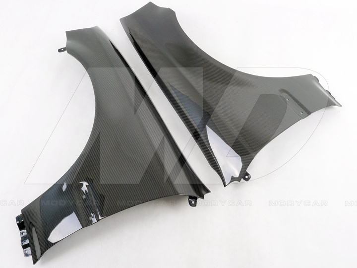 Oem Style Carbon Fiber Front Fender For 1999-2000 Honda Civic