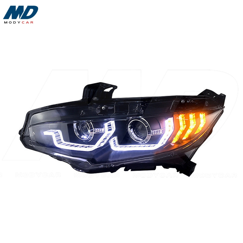 Headlights For 2016-2019 Honda Civic X