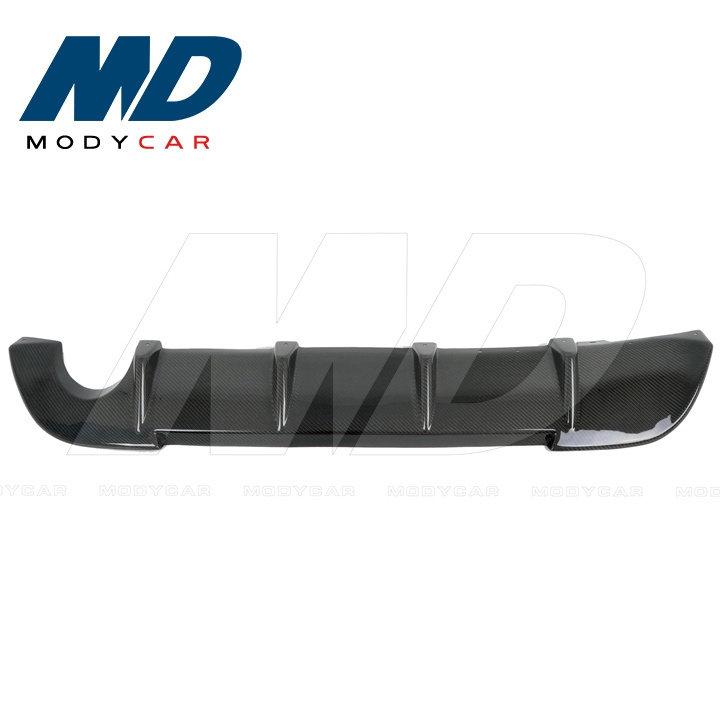 Carbon Fiber Rear Bumper Diffuser For 2001-2007 Mitsubishi Lancer Evolution Evo 9