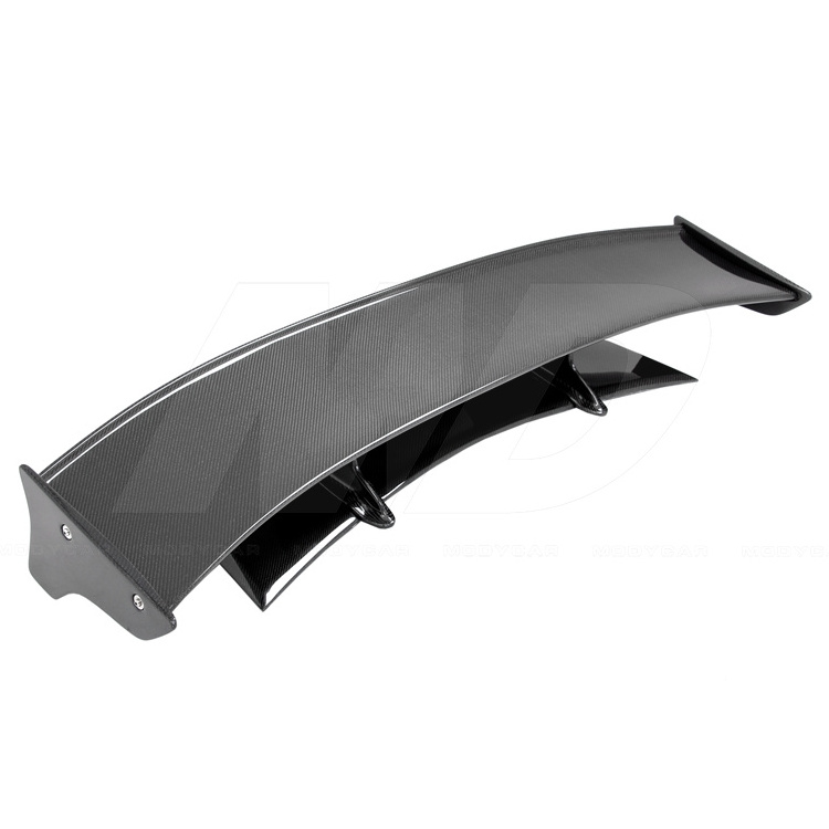 Top Secret Style Carbon Fiber Rear Spoiler For 2008-2022 Nissan GTR R35