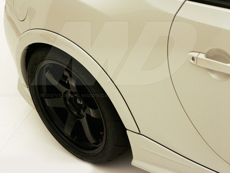 Zele Style Fiber Glass Wheel Arches For 2012-2015 Toyo Gt86 Ft86 Subaru Brz